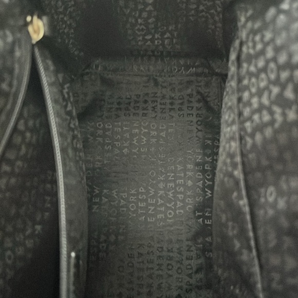 Gorgeous Kate Spade black leather bag - Picture 5 of 5